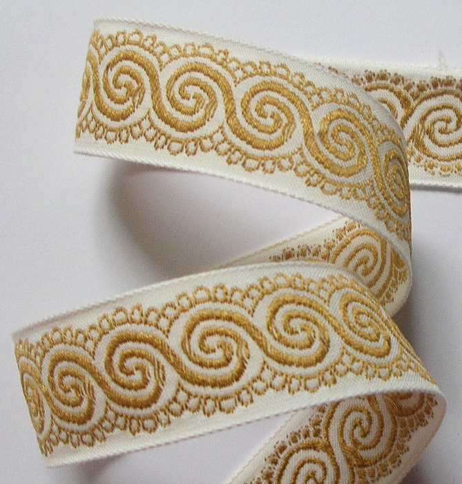 VINTAGE1578 - 1" NATURAL/TAN SWIRLS2 (5 YDS)l